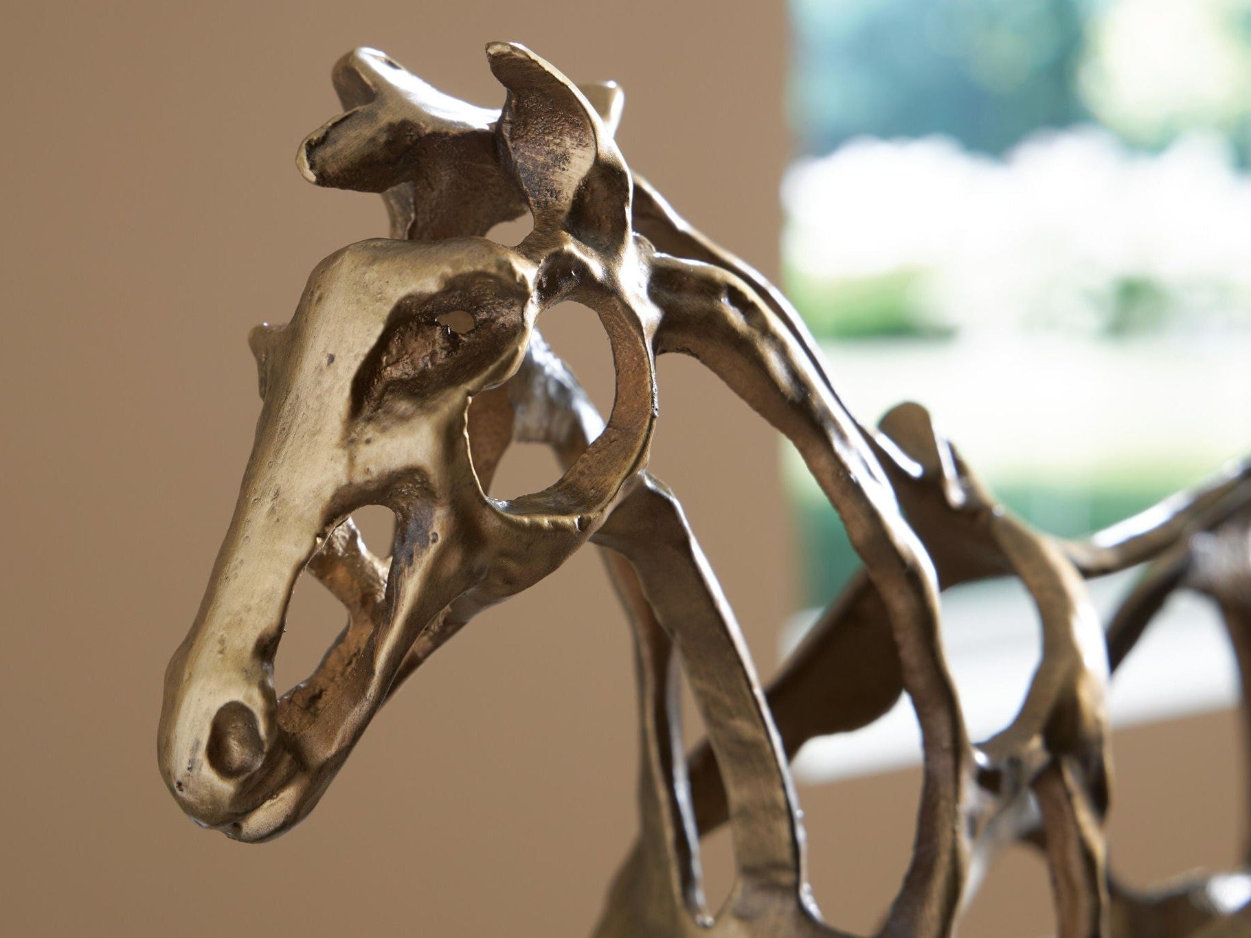 Grainville - Sculpture - Antique Gold Finish