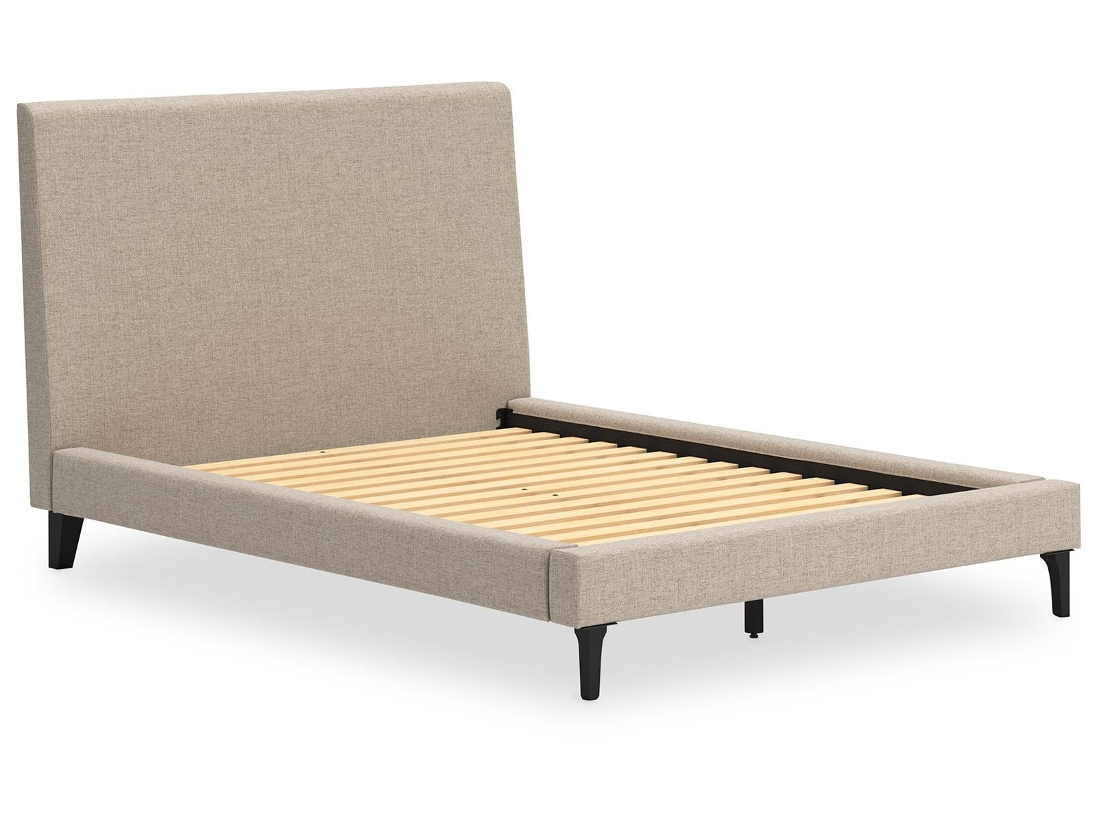 Cielden - Upholstered Bed With Roll Slats