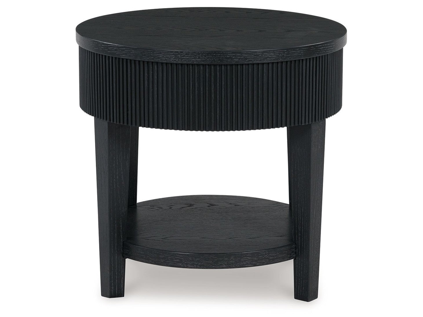 Marstream - Round End Table - Black
