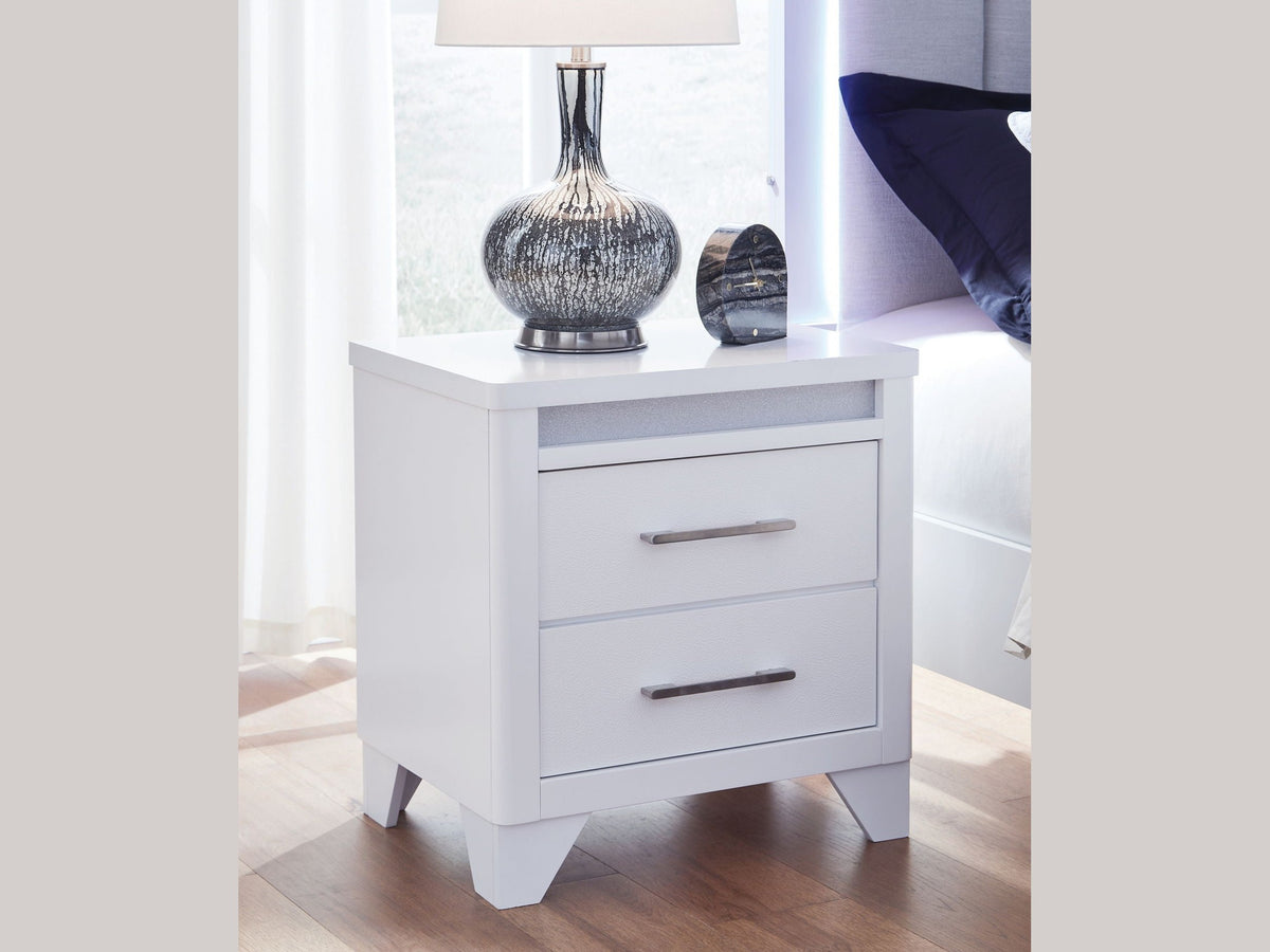 Jarlee - Two Drawer Night Stand - White