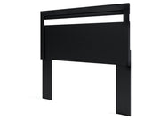 Finch - Queen Panel Headboard - Black