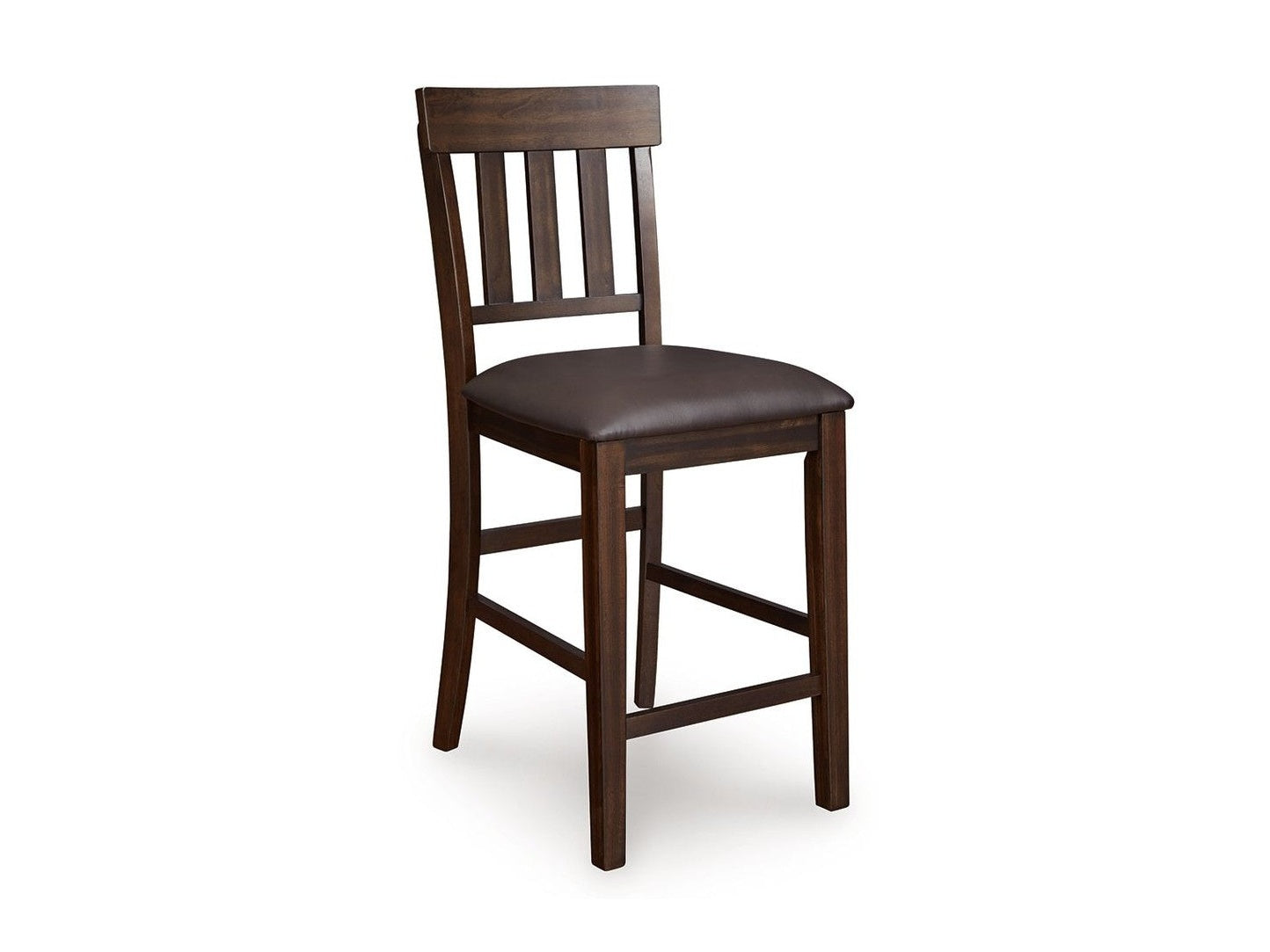 Haddigan - Upholstered Barstool (Set of 2) - Dark Brown