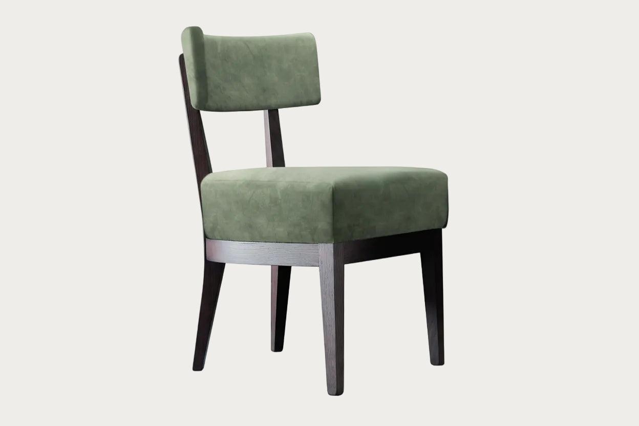 Accademia accent chair eco-leather upholstered