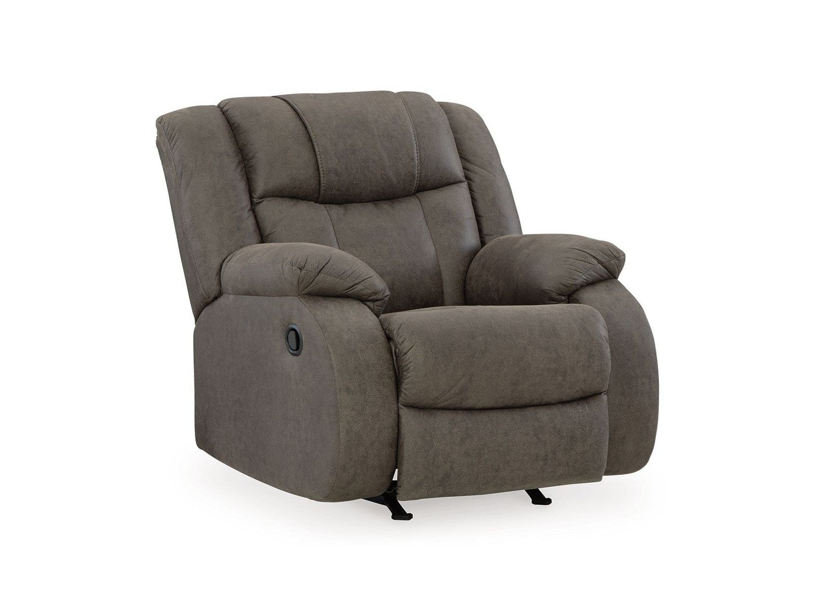 First Base - Rocker Recliner - Gunmetal