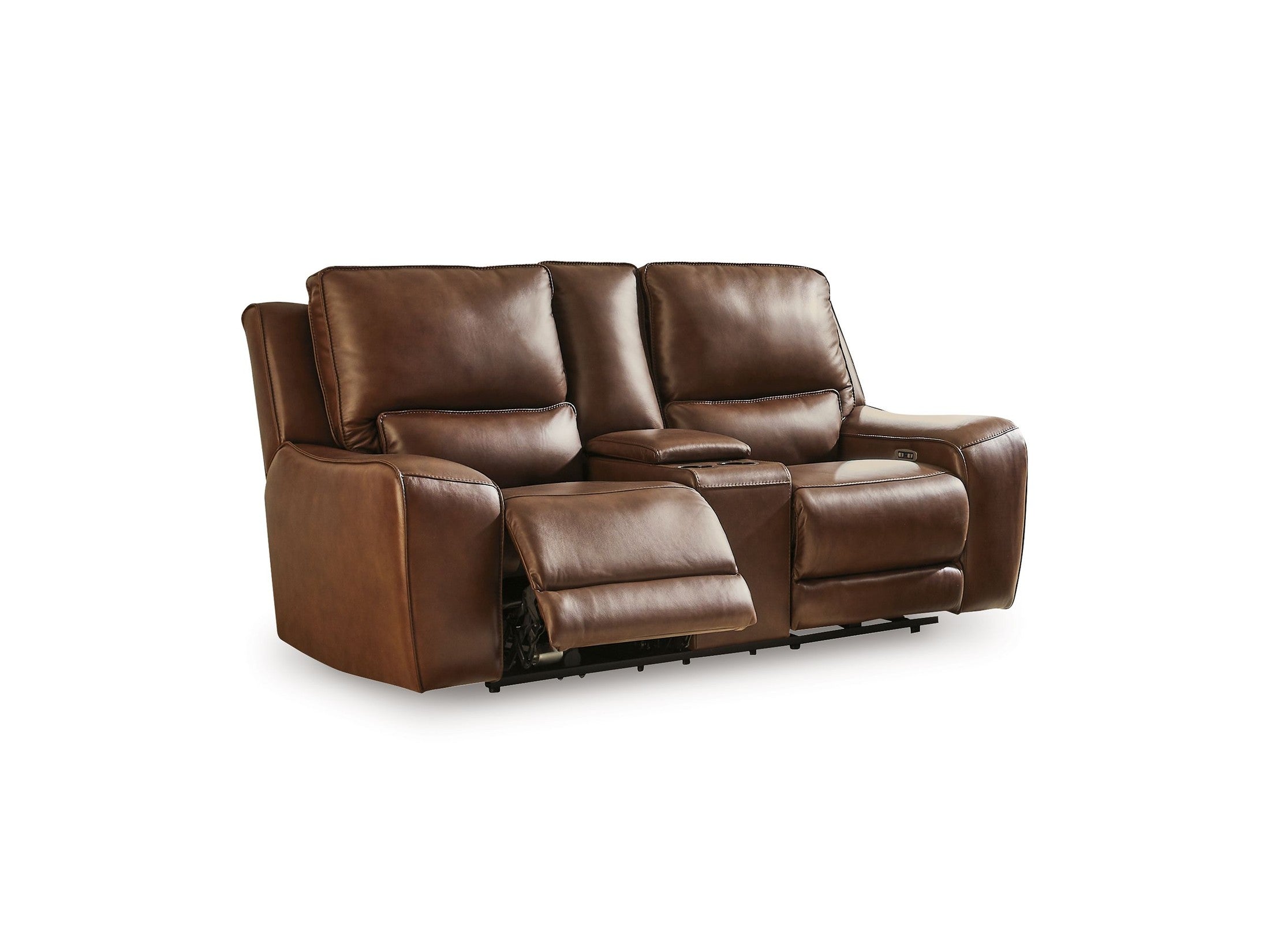 DeepWakes - Power Reclining Loveseat / Console / Adjustable Headrest