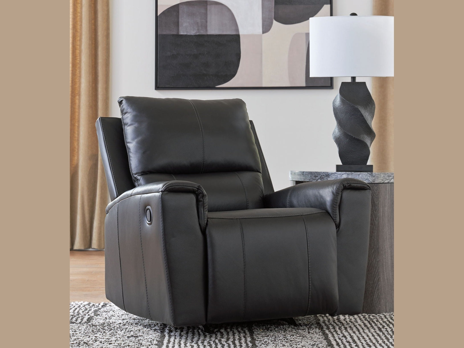 Glossmore - Rocker Recliner - Black