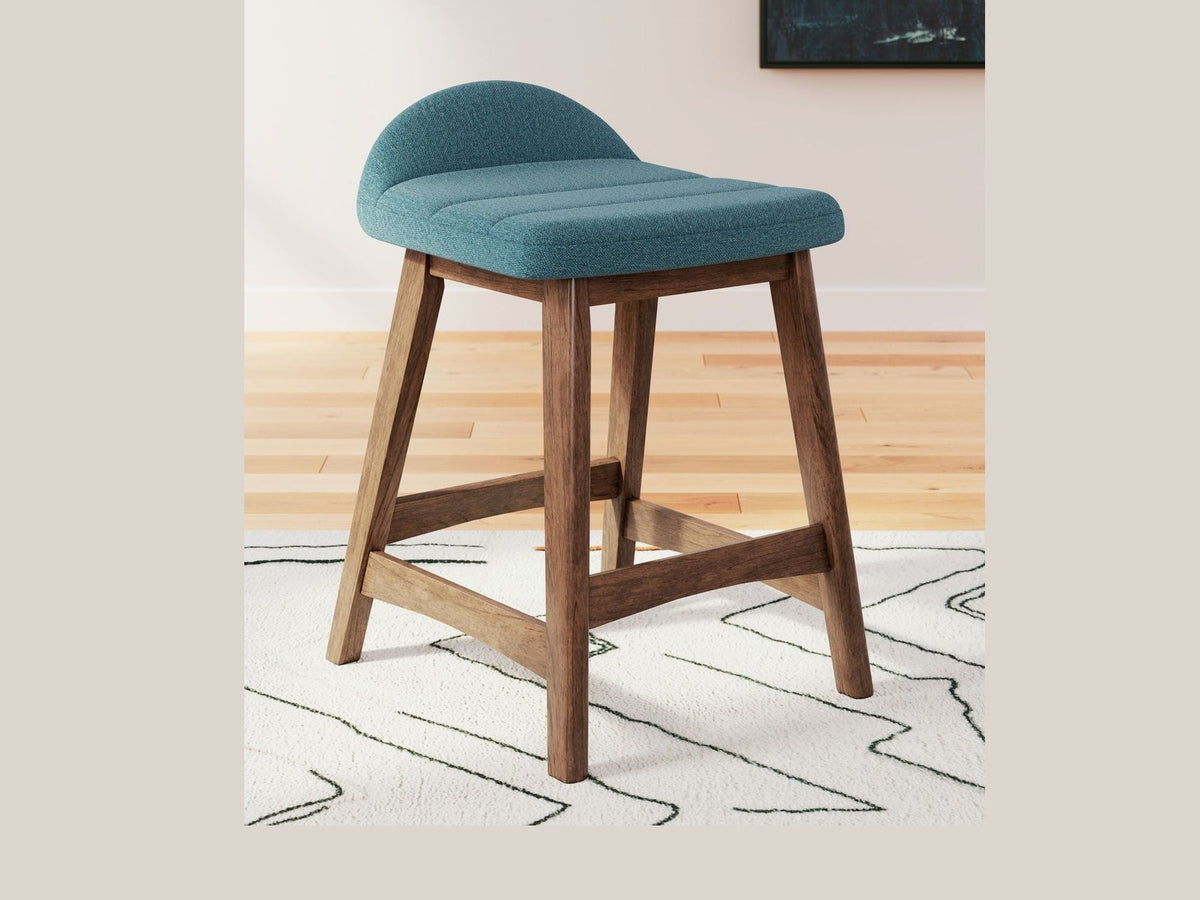 Lyncott - Upholstered Barstool (Set of 2)