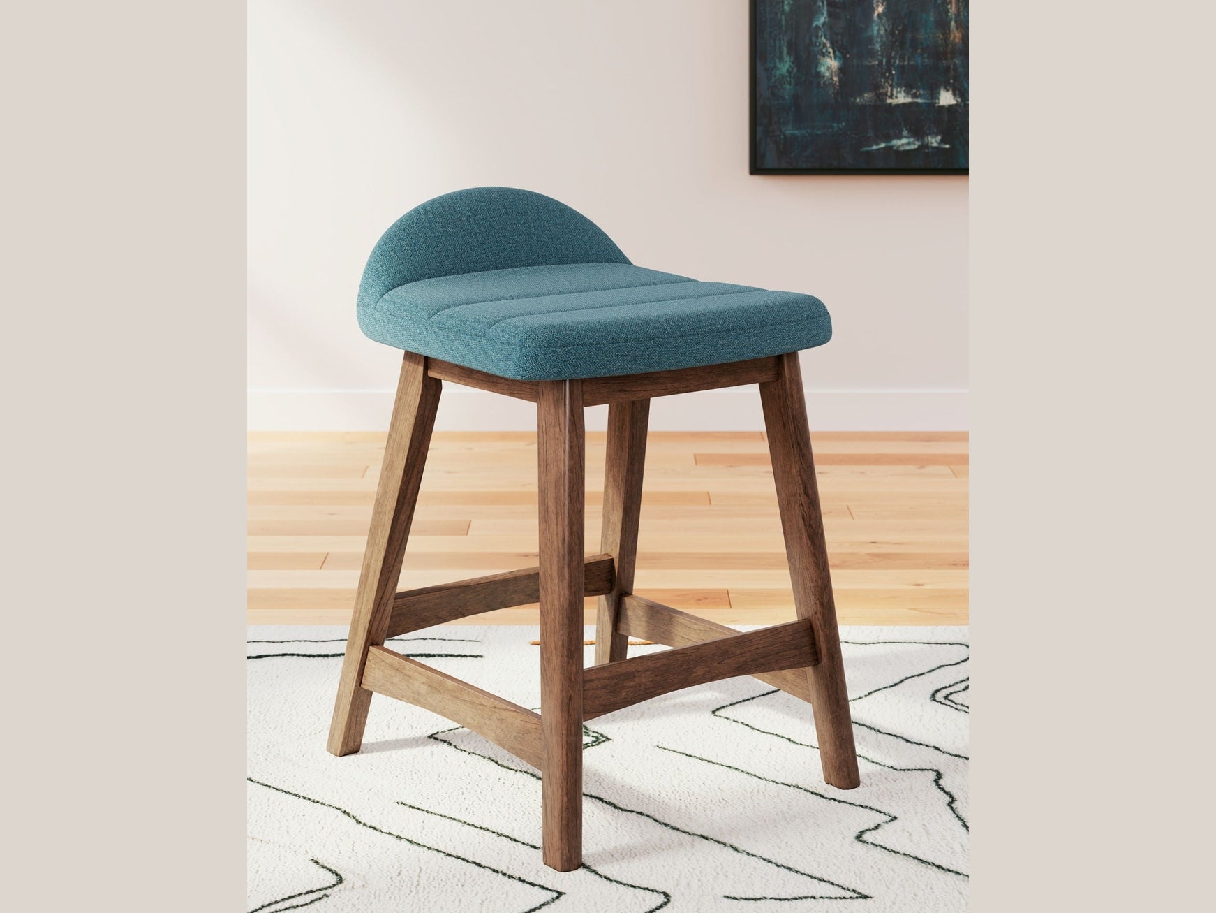 Lyncott - Upholstered Barstool (Set of 2)