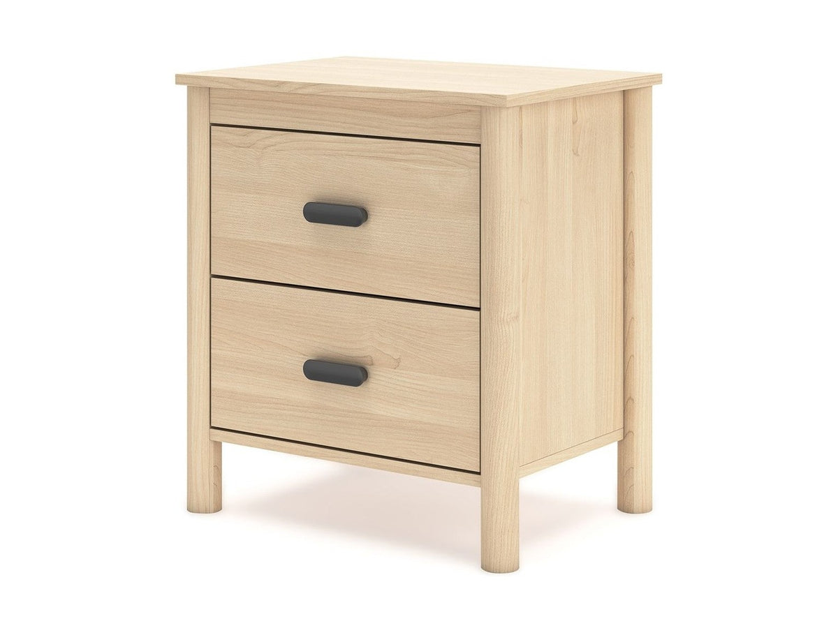 Cabinella - Two Drawer Night Stand - Tan