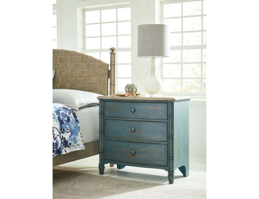 American Drew Litchfield Sundown Accent Chest Blue
