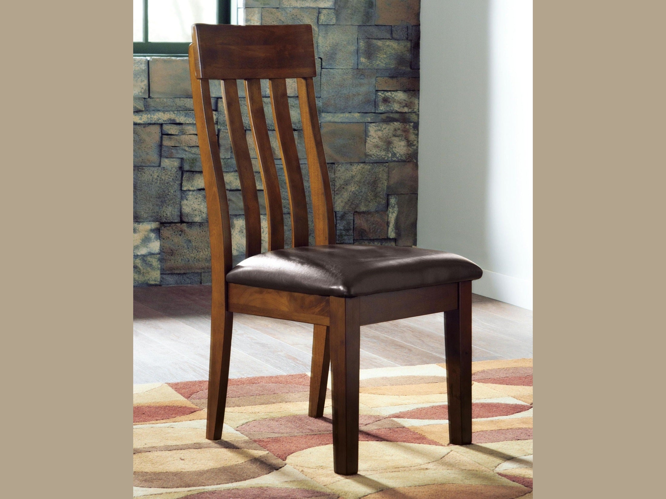 Ralene - Dining UPH Side Chair (Set of 2) - Medium Brown