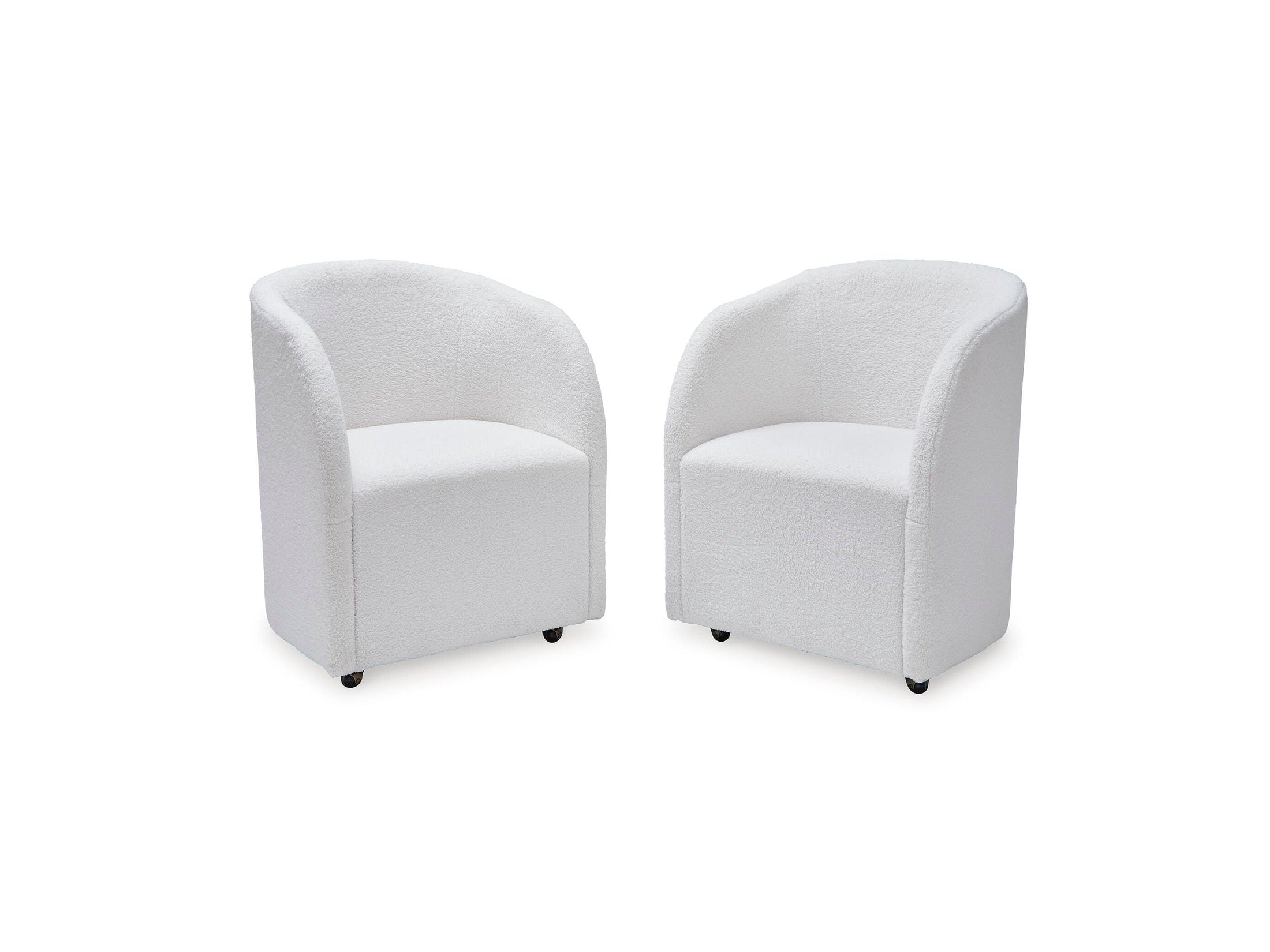 Rowanbeck - Dining Upholstered Arm Chair (Set of 2) - Ivory