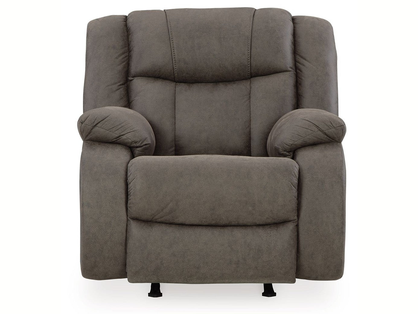 First Base - Rocker Recliner - Gunmetal