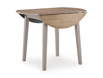 Gesthaven - Round Dining Room Drop Leaf Table