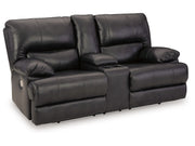 Mountainous - Power Reclining Loveseat With Console /Adj Headrest - Eclipse