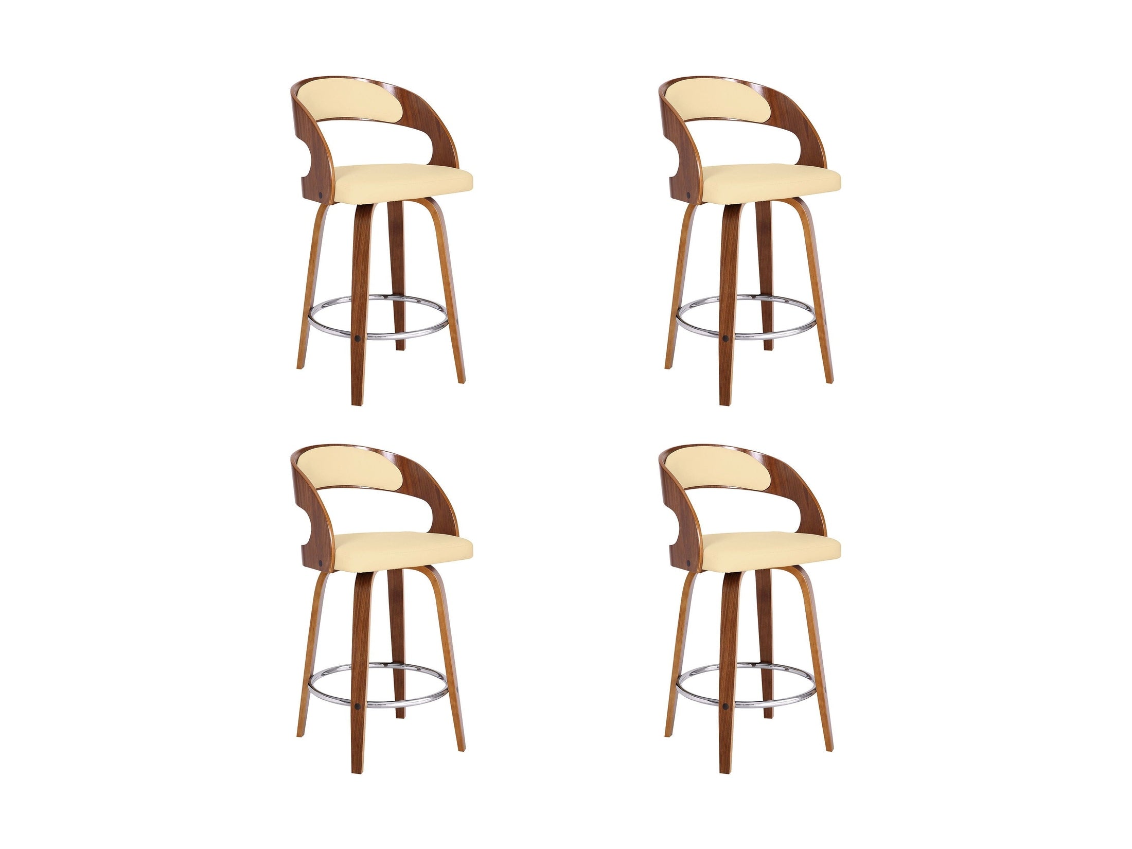Shelly - 26" Counter Height Swivel Bar Stool
