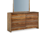 Dressonni - Dresser And Mirror - Brown