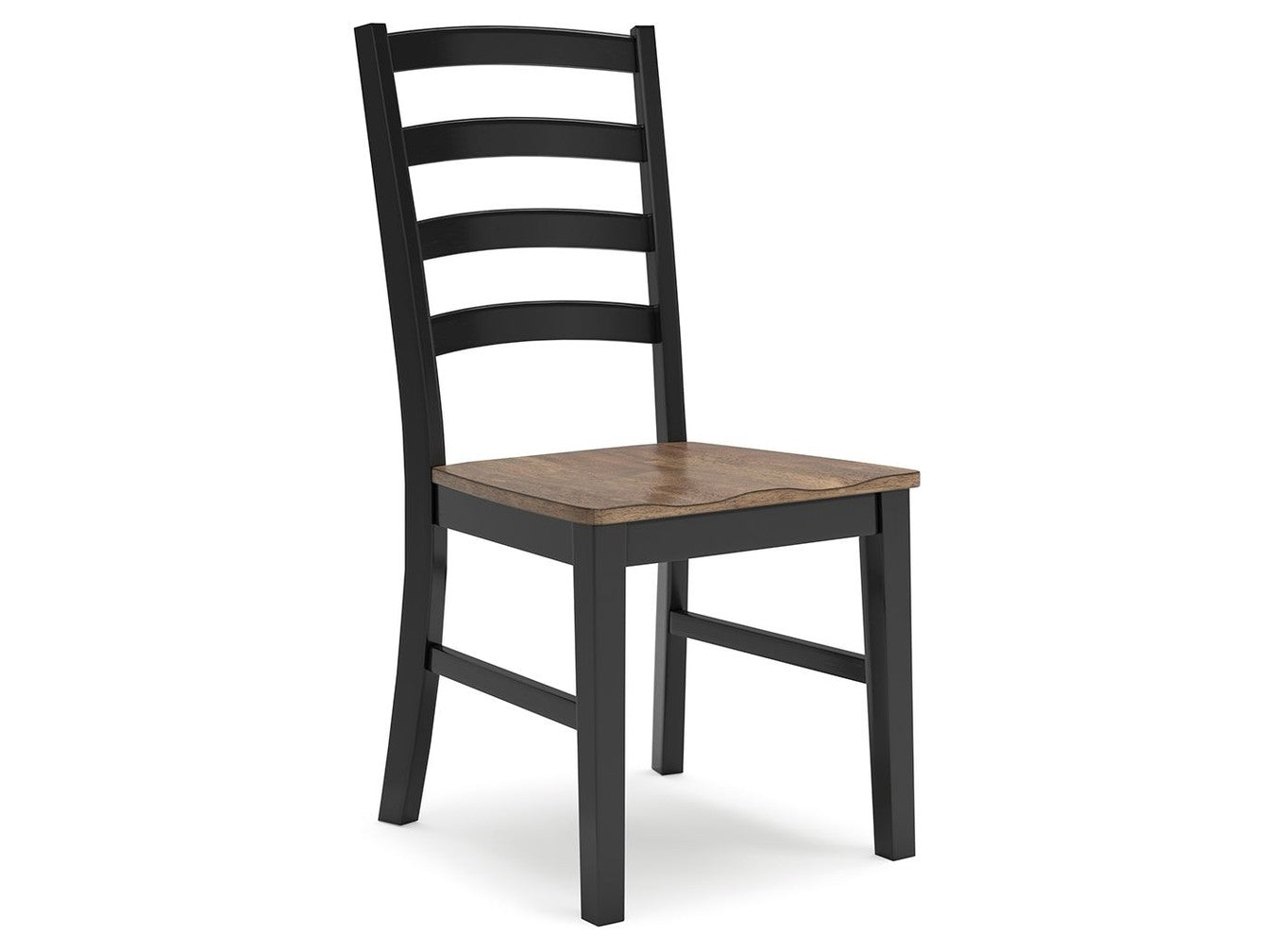 Wildenauer - Dining Room Side Chair (Set of 2) - Brown / Black