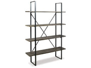 Gilesgrove - Bookcase - Black / Gray
