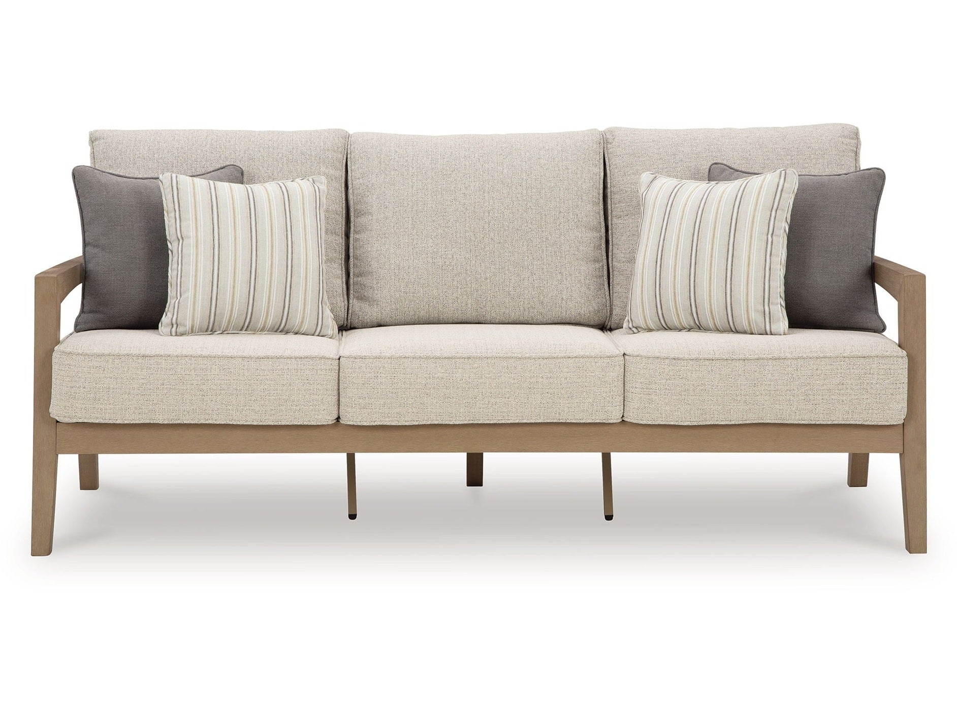 Hallow Creek - Sofa With Cushion - Driftwood