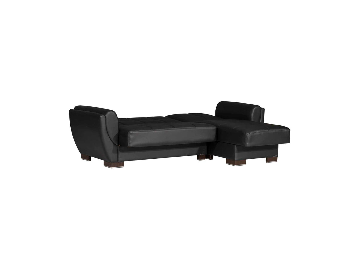 Ottomanson Armada Air - Upholstered Convertible Chaise Lounge With Storage