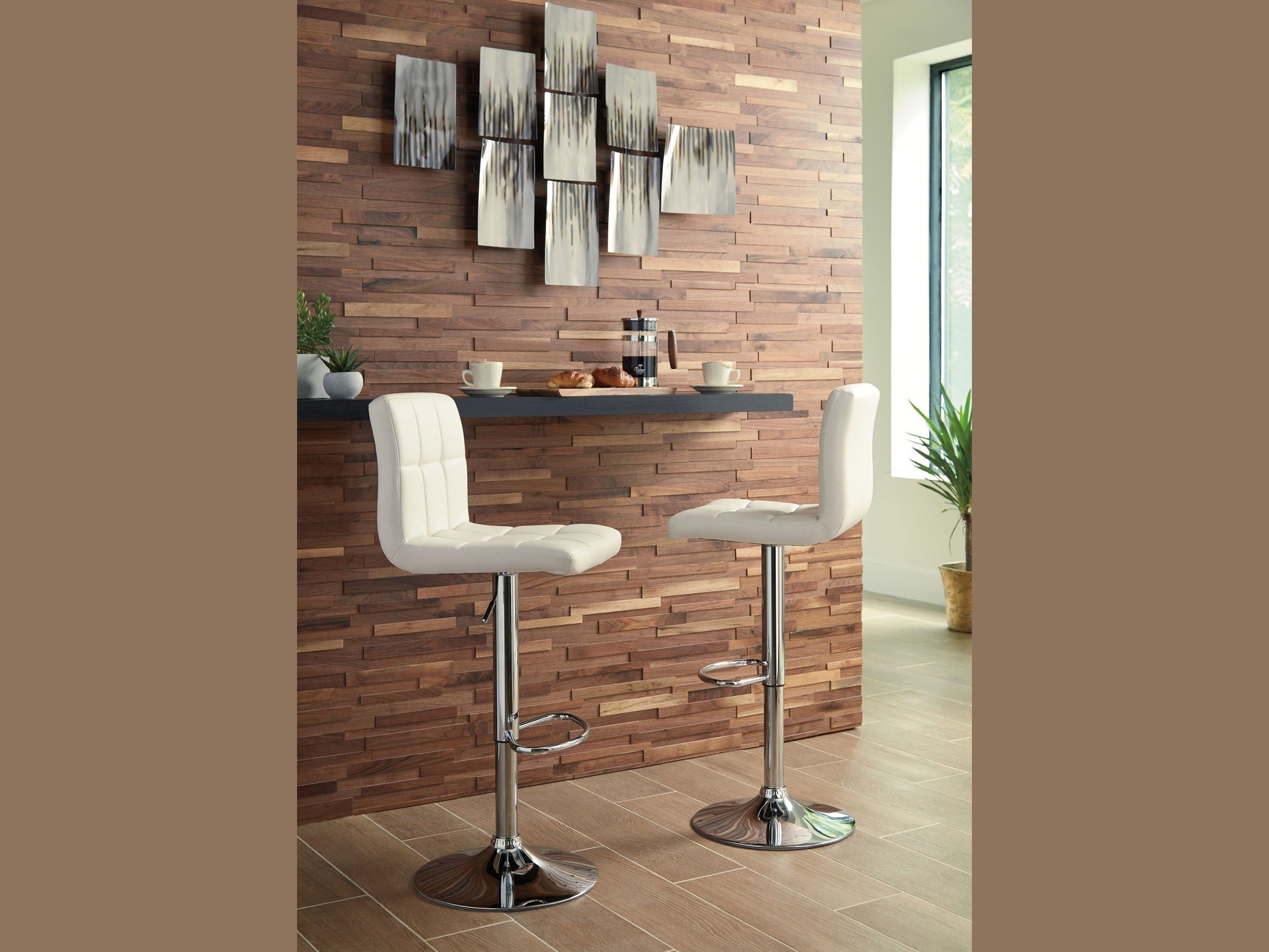 Bellatier - Adjustable Height Barstool (Set of 2)