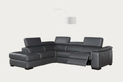 Agata Leather Sectional Recliner, LFC
