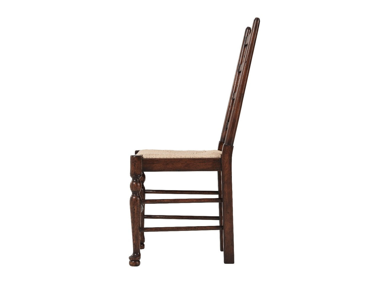 Theodore Alexander Victory Oak Ladderback Side Chair