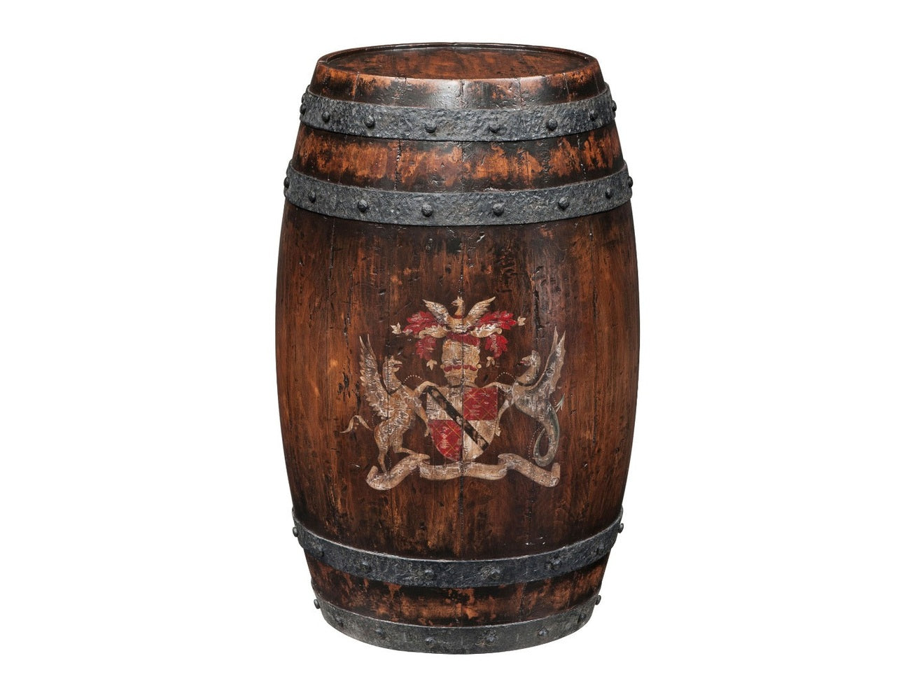 Theodore Alexander Talbot Barrel  Accent Table