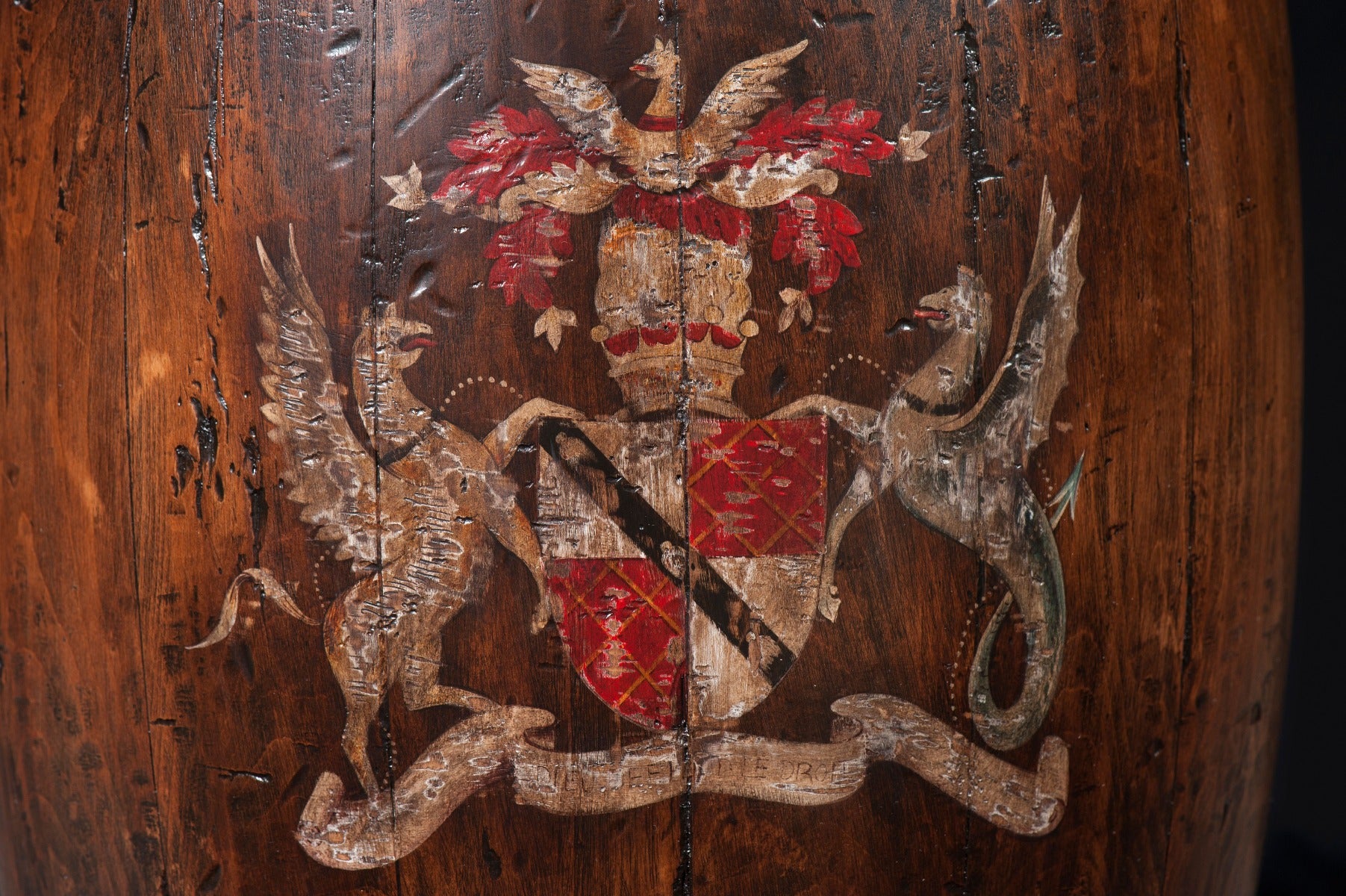 Theodore Alexander Talbot Barrel  Accent Table