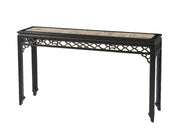Theodore Alexander Long Hall Chinoiserie Console Table