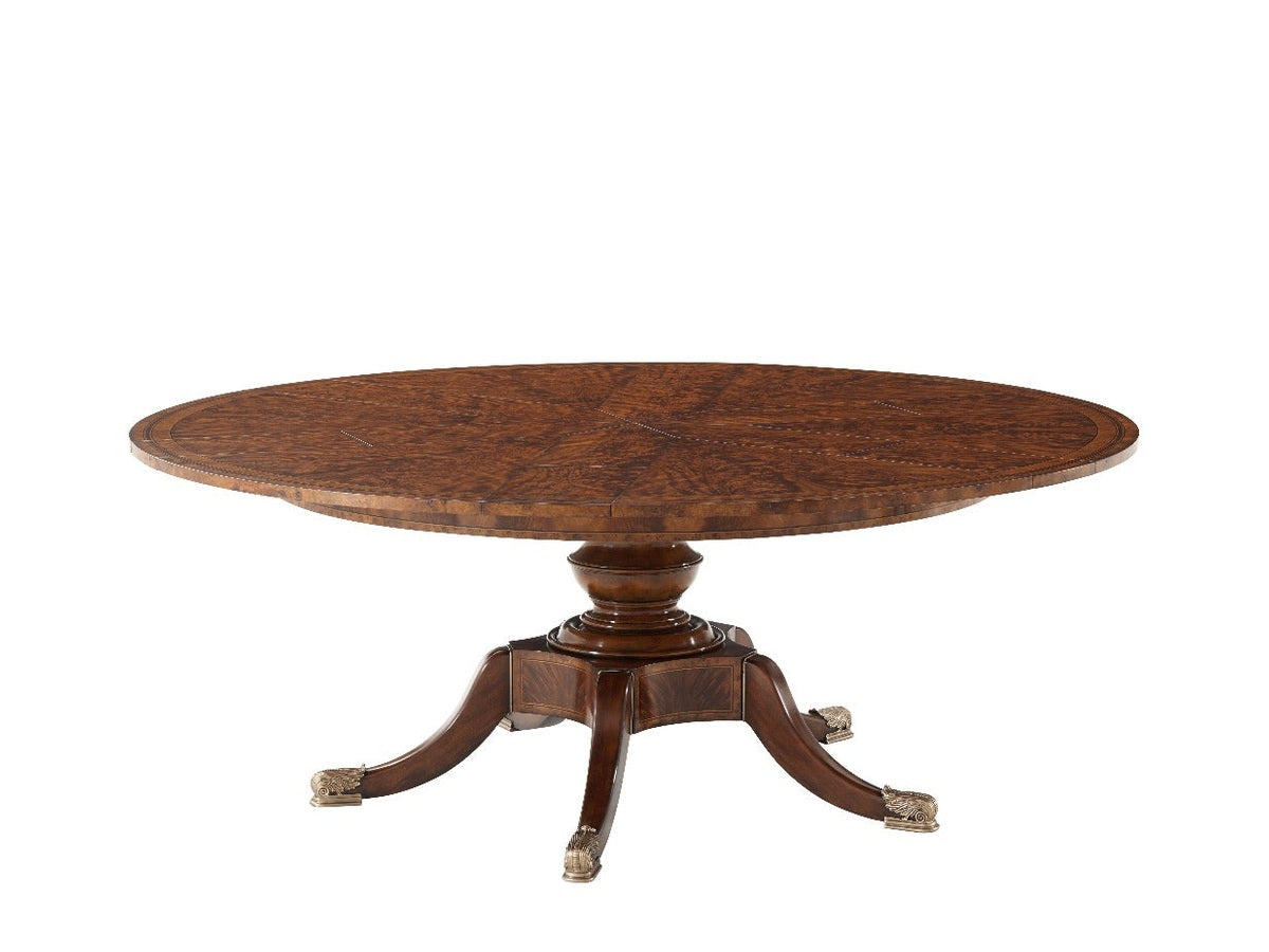 Theodore Alexander The Althorp Patent Jupe Dining Table