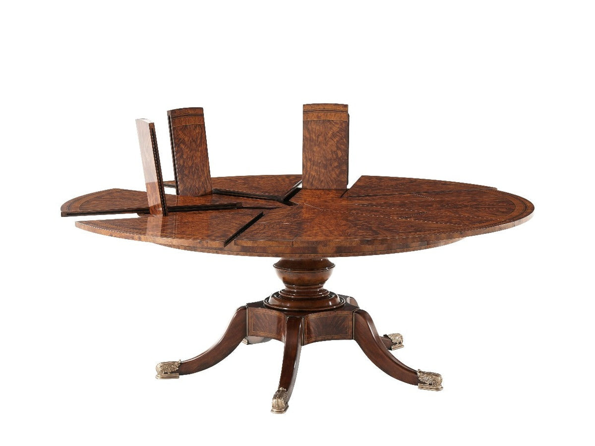 Theodore Alexander The Althorp Patent Jupe Dining Table