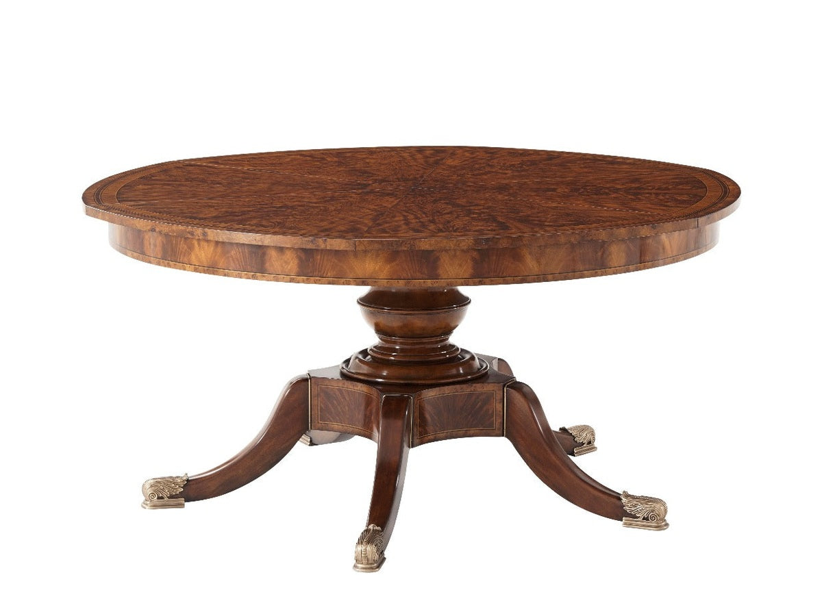 Theodore Alexander The Althorp Patent Jupe Dining Table