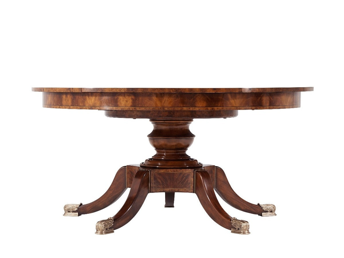 Theodore Alexander The Althorp Patent Jupe Dining Table