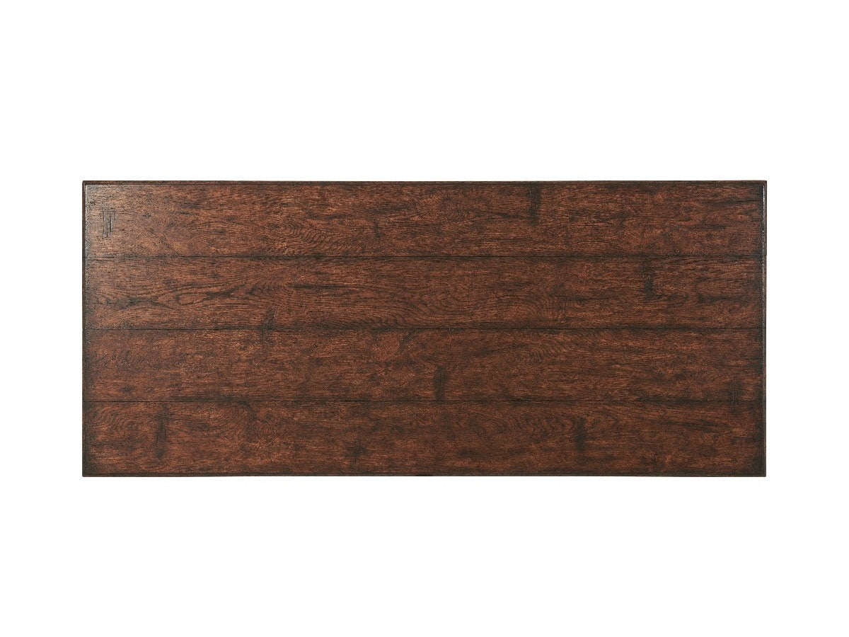 Theodore Alexander Victory Oak Refectory Dining Table