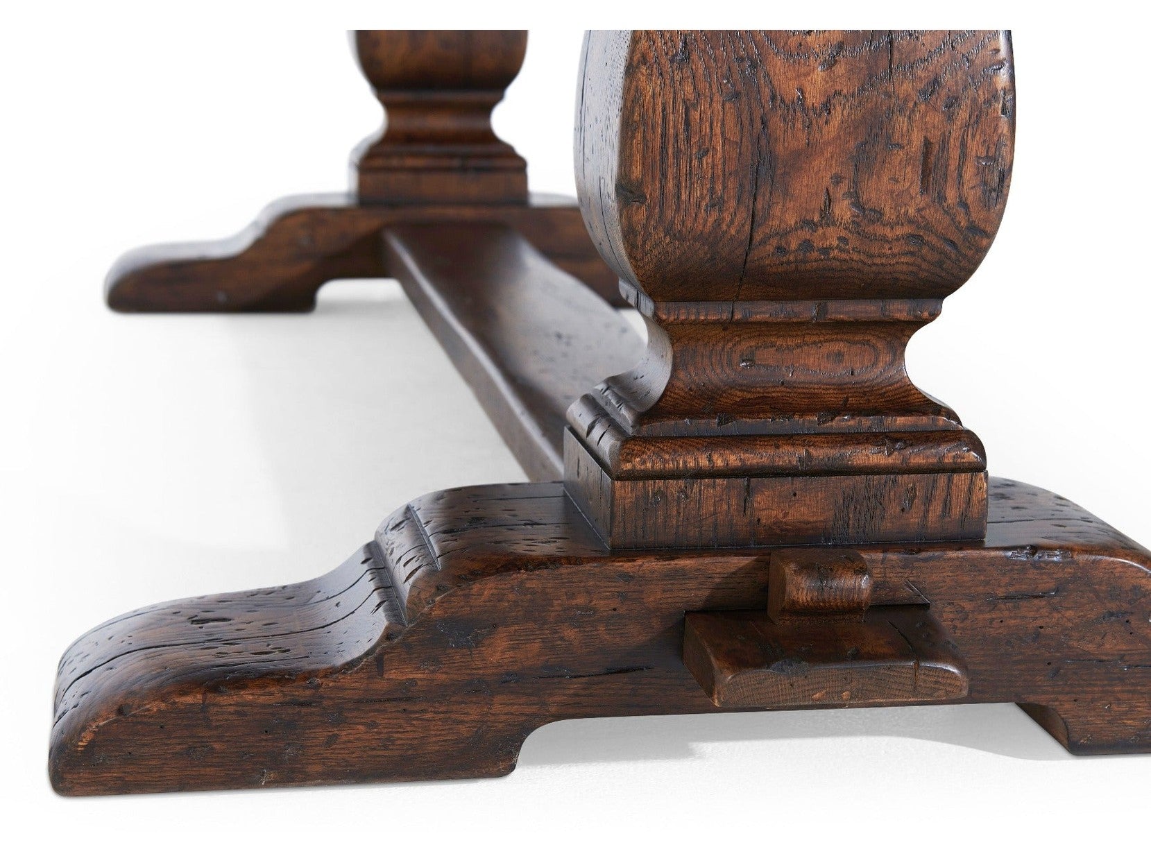 Theodore Alexander Victory Oak Refectory Dining Table