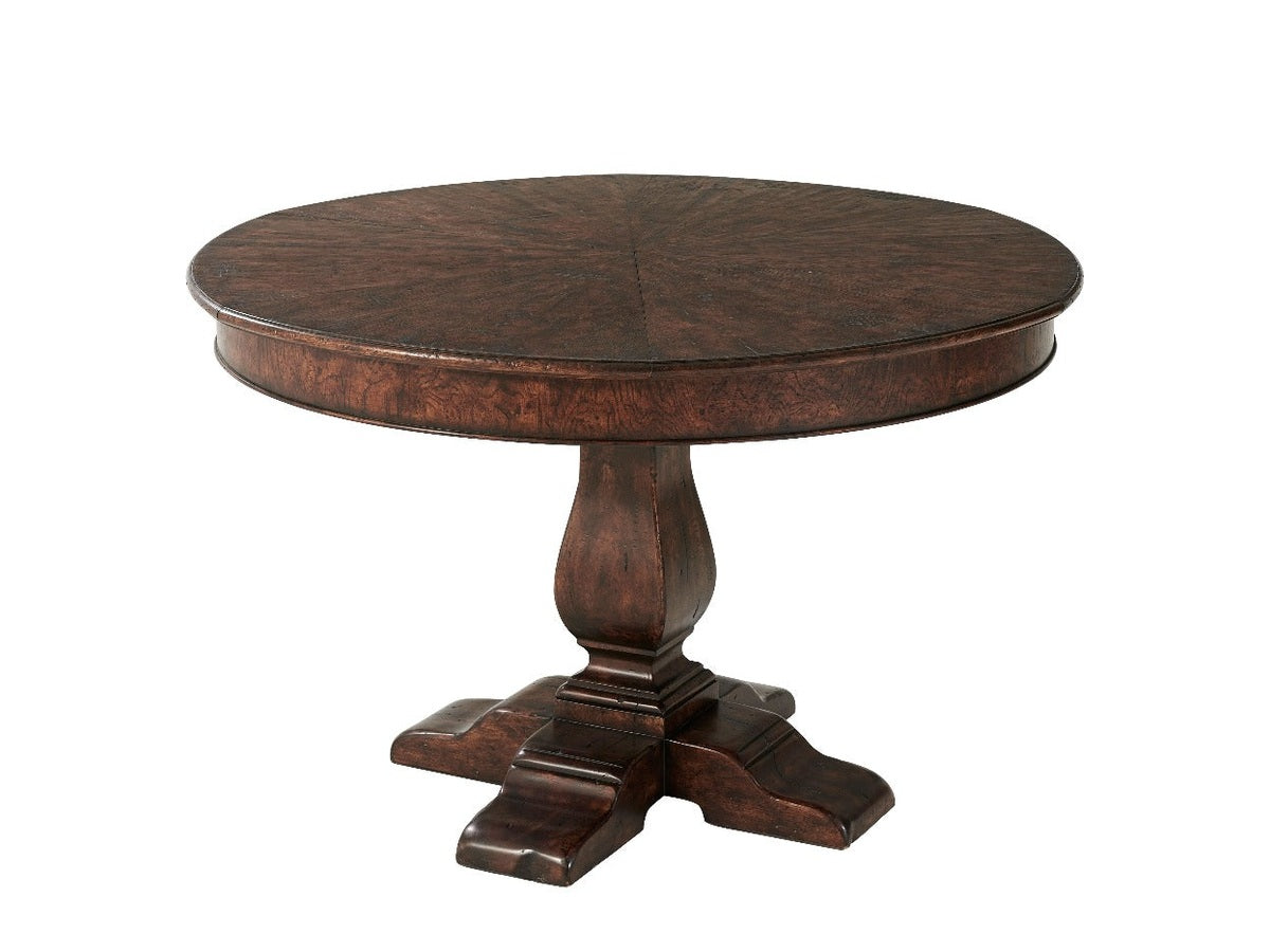 Theodore Alexander Victory Oak Jupe Dining Table