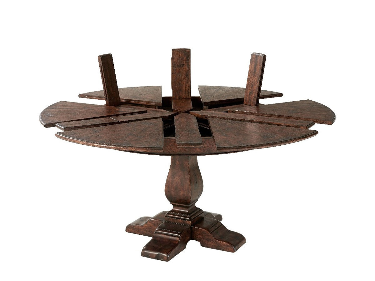 Theodore Alexander Victory Oak Jupe Dining Table