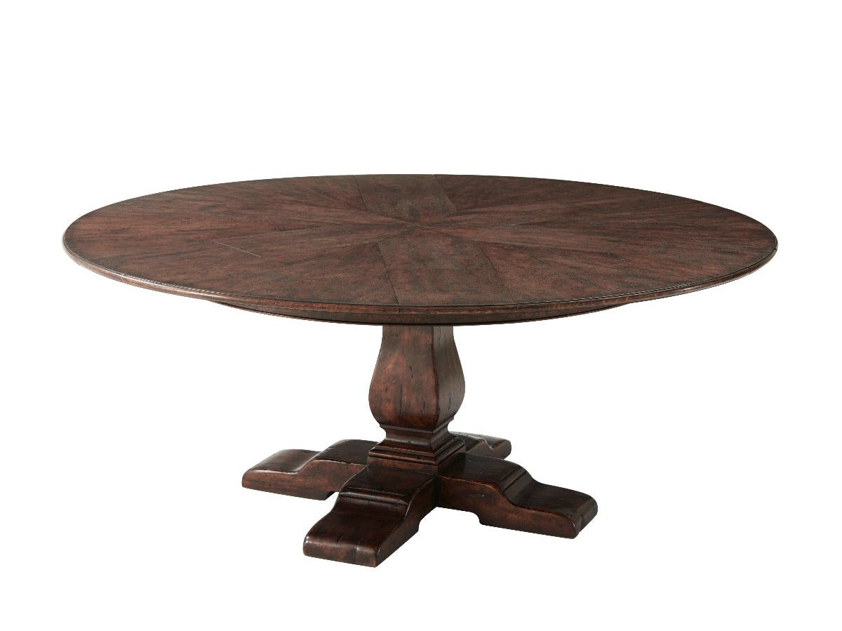 Theodore Alexander Victory Oak Jupe II Dining Table