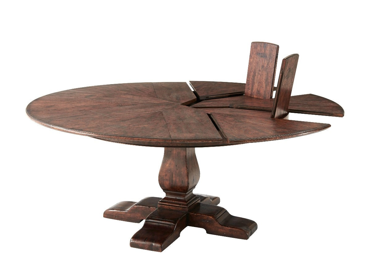 Theodore Alexander Victory Oak Jupe II Dining Table