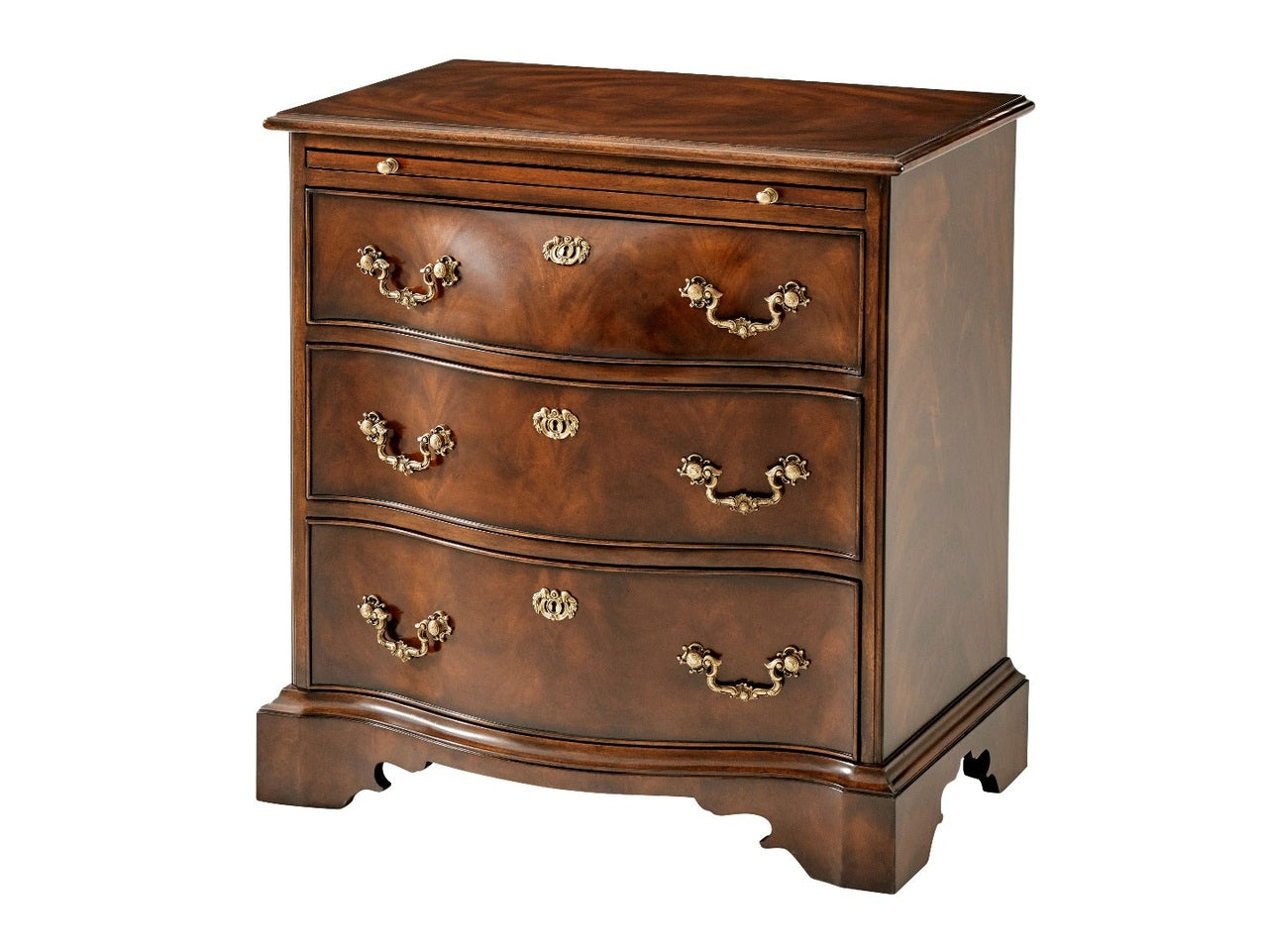 Theodore Alexander The India Silk Bedside Nightstand