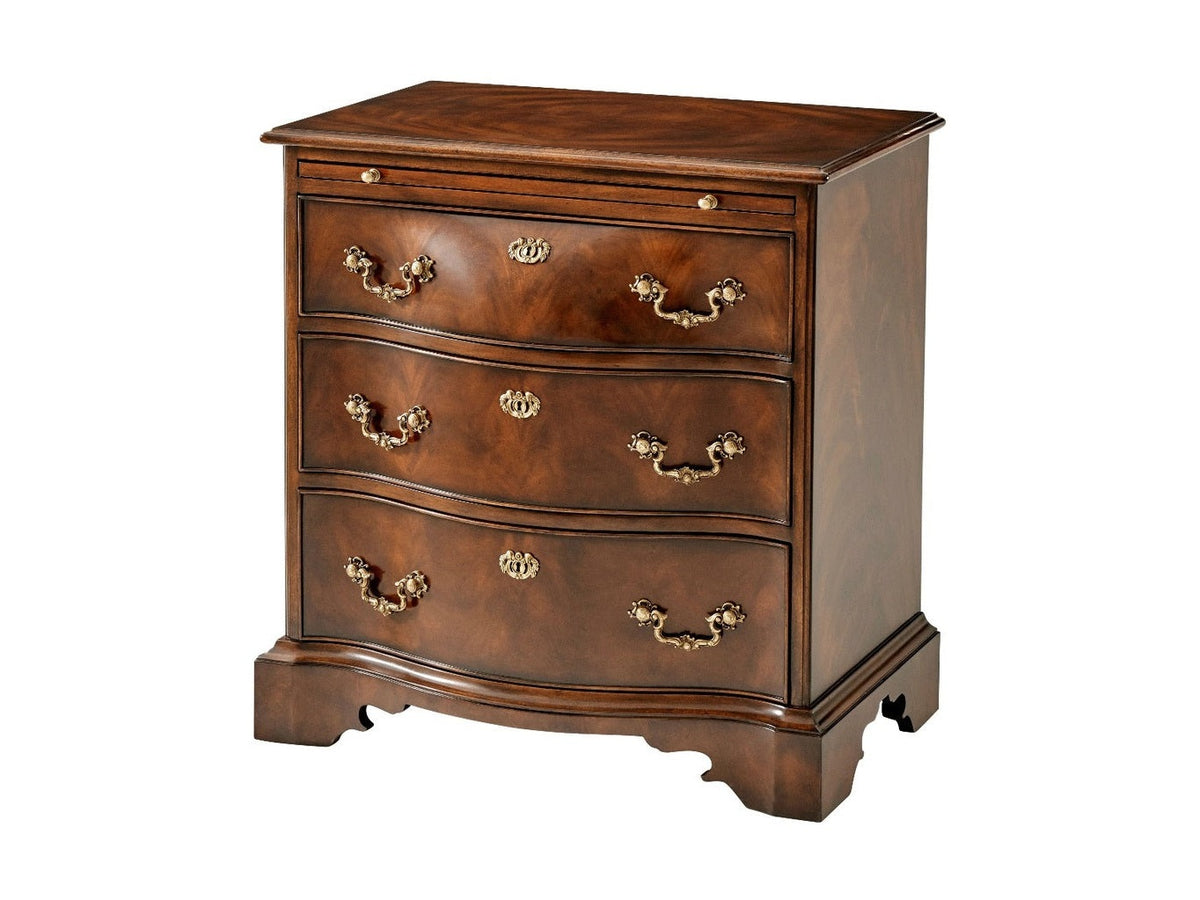 Theodore Alexander The India Silk Bedside Nightstand