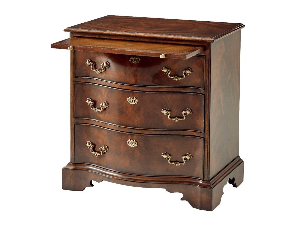 Theodore Alexander The India Silk Bedside Nightstand