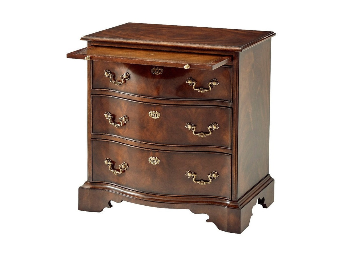 Theodore Alexander The India Silk Bedside Nightstand