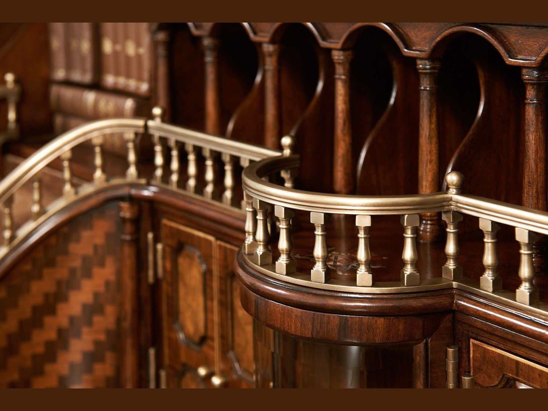 Theodore Alexander The Grand Staircase Fall Front Desk & Bureaux