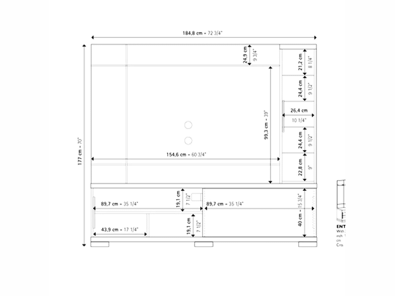 Asti TV Stand