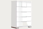 Asti white chest of drawers by ALF Italia