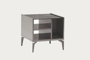 Graphite end table by ALF Italia