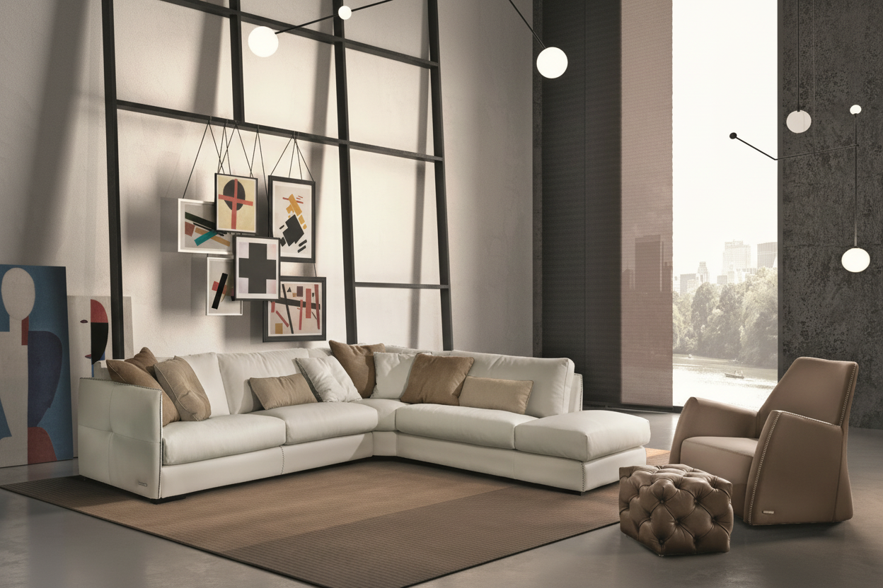 Gamma Arredamenti Alfred Sectional B